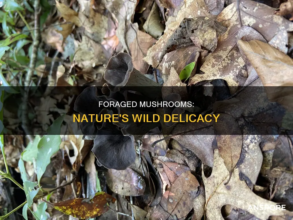 what is a foraged mushroom