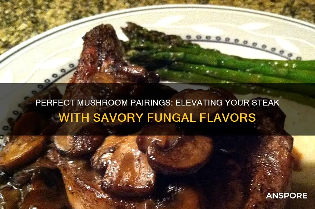 what is a good mushroom for steak