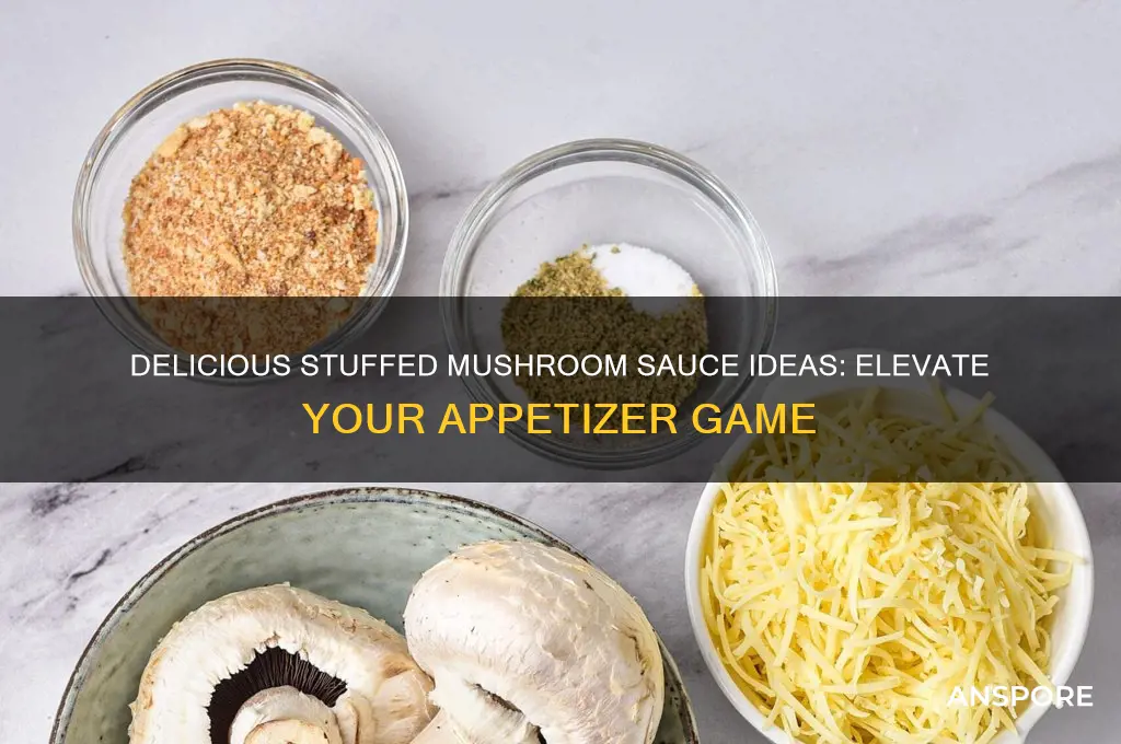 what is a good sauce for stuffed mushrooms