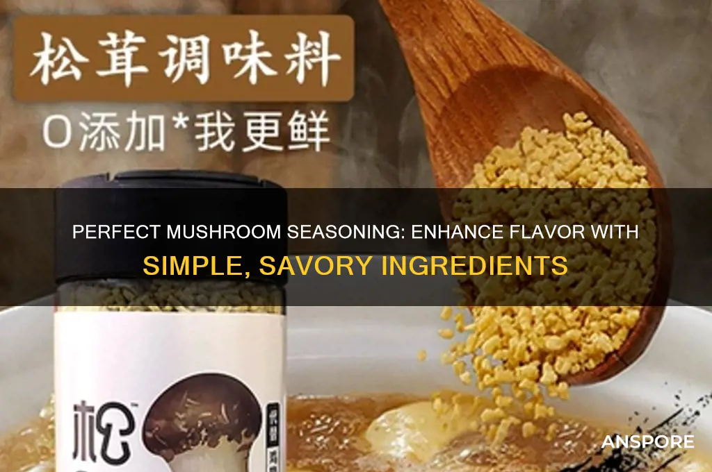 what is a good seasoning for mushrooms