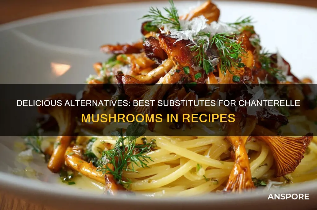 what is a good substitute for chanterelle mushrooms