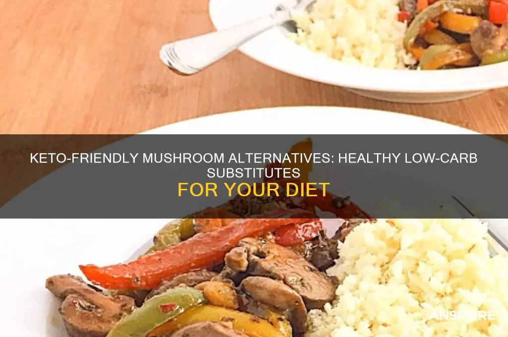 what is a good substitute for mushrooms in keto diet