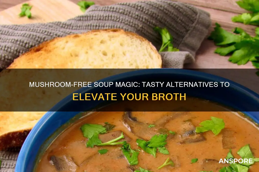 what is a good substitute to mushrooms in soup