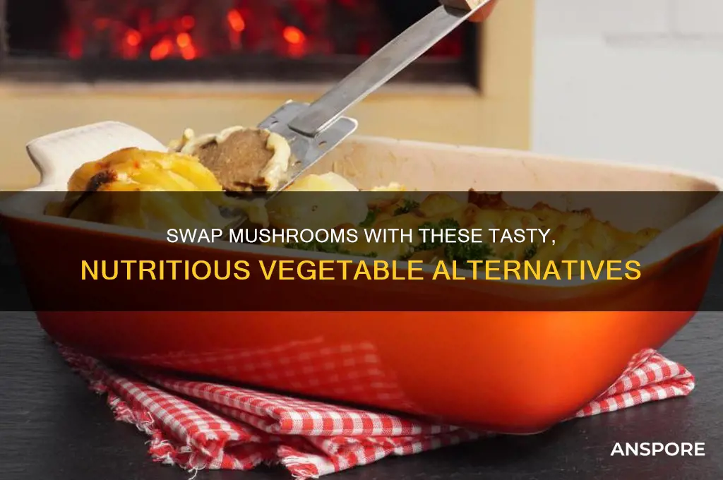 what is a good vegetable to exchange with mushrooms