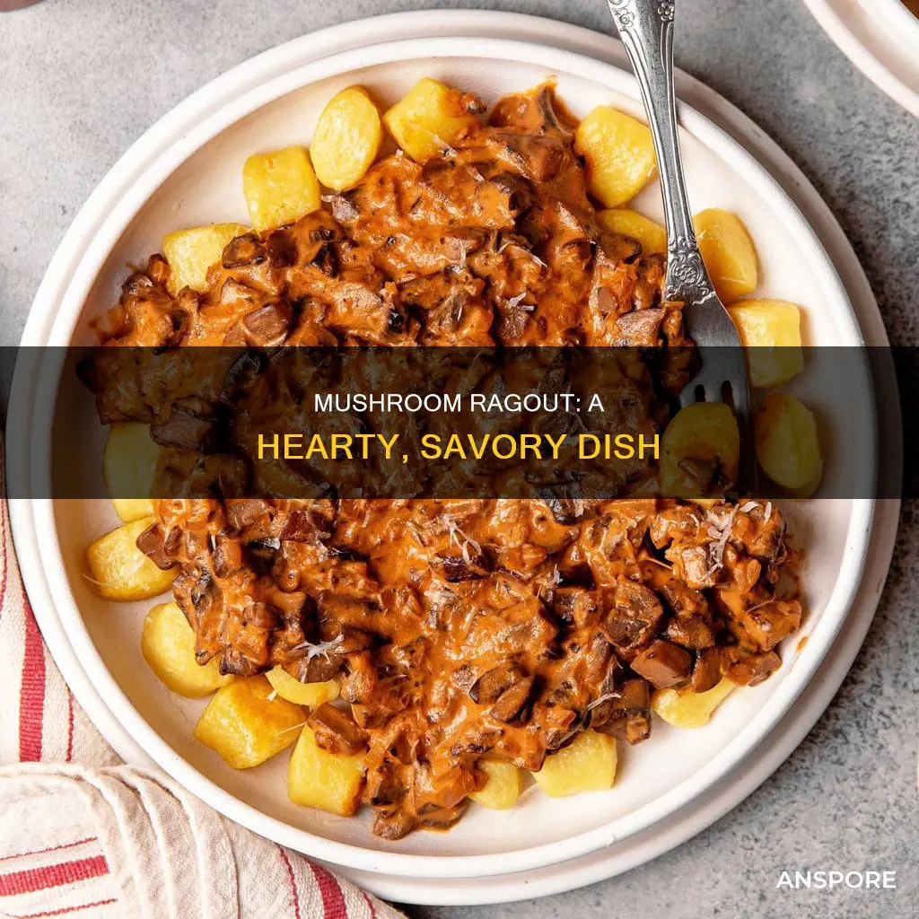 what is a mushroom ragout