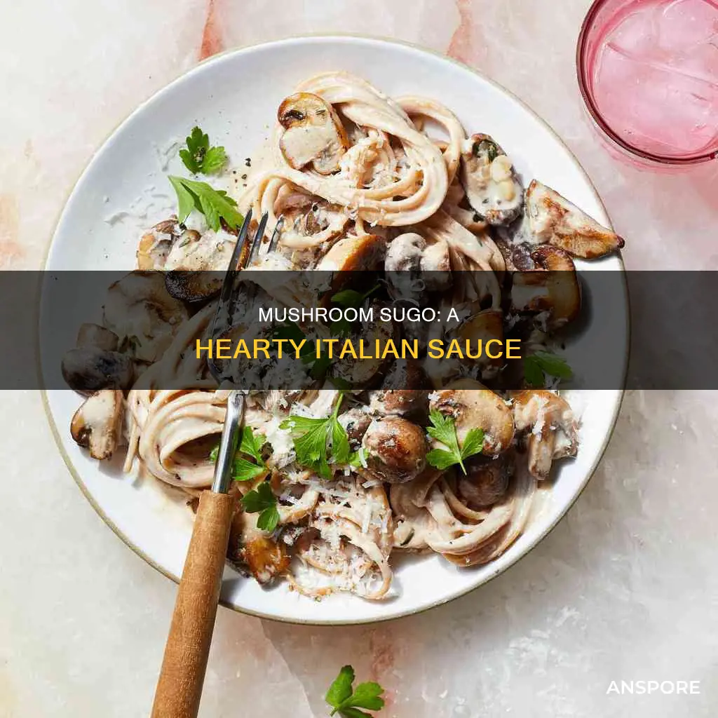 what is a mushroom sugo