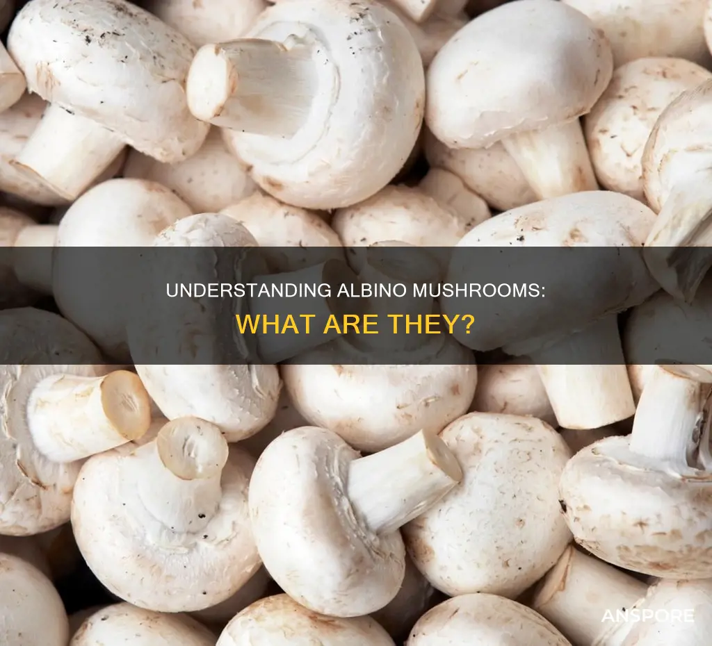 what is albino mushrooms