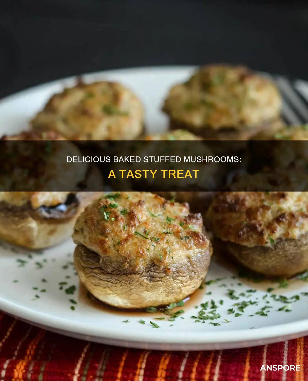 what is baked stuffed mushrooms