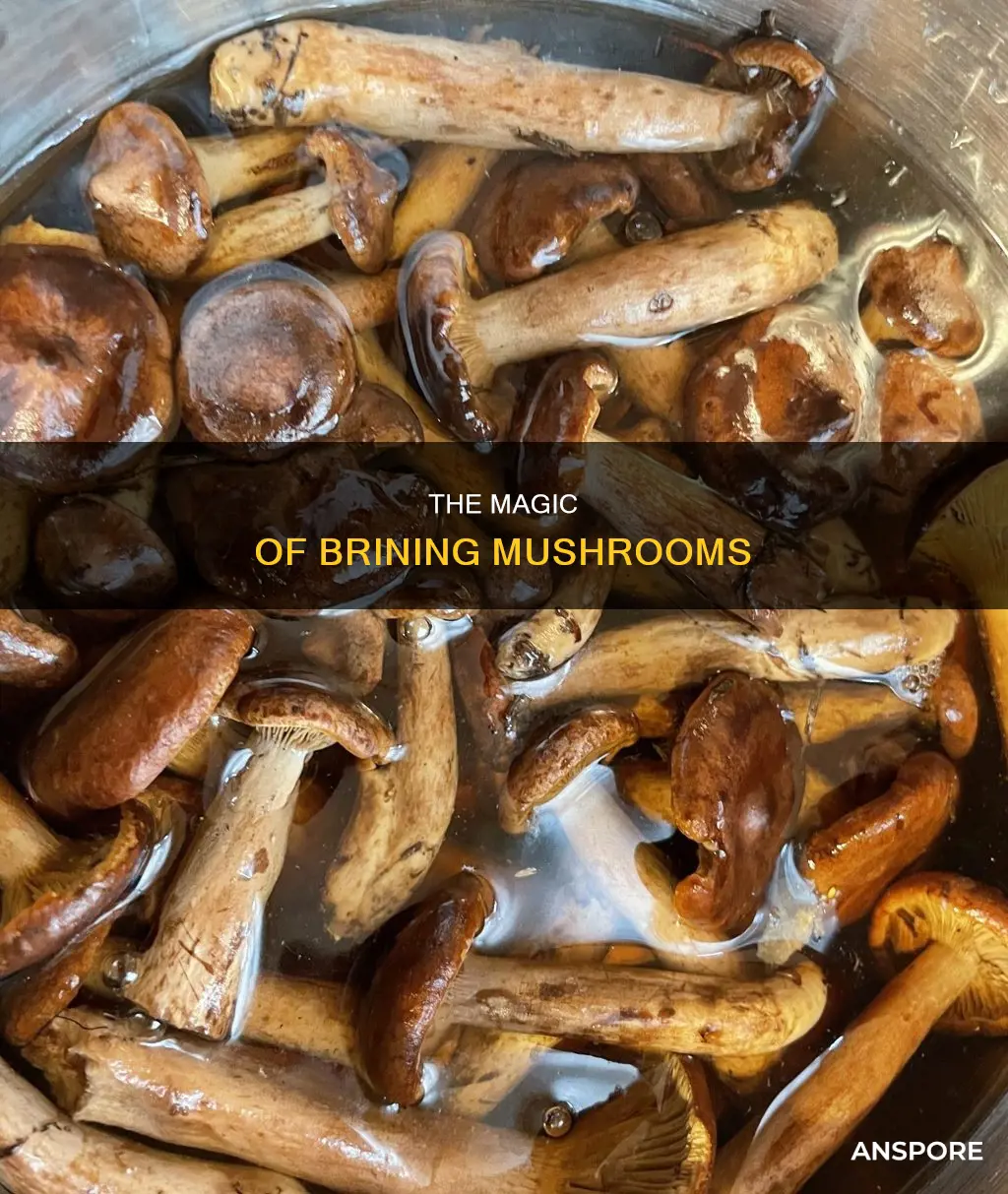 what is brined mushroom