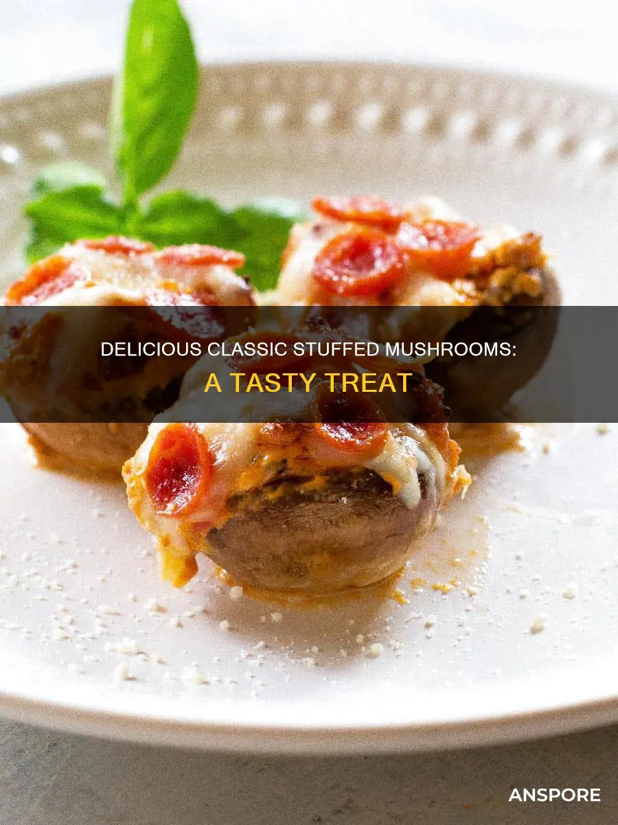 what is classic stuffed mushrooms