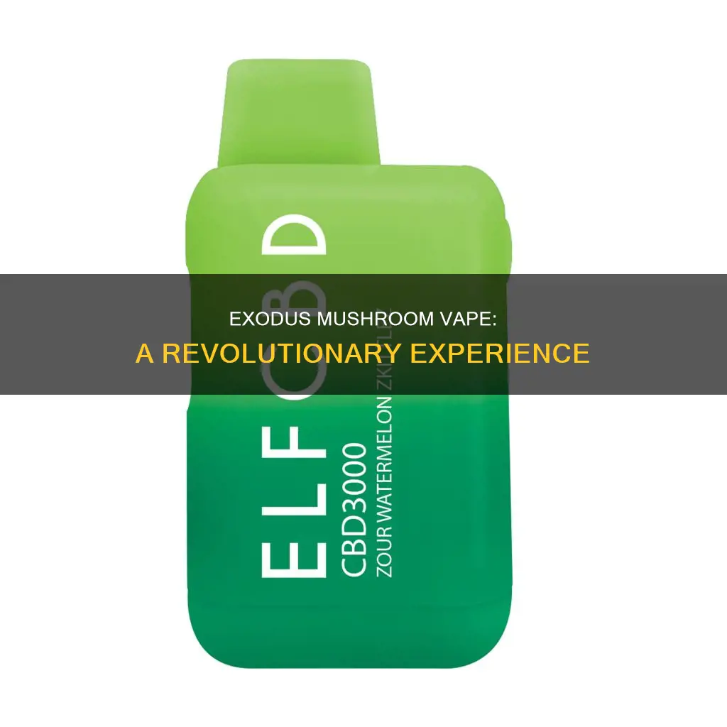 what is exodus mushroom vape