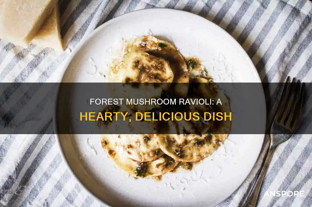 what is forest mushroom ravioli