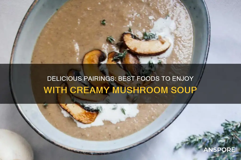 what is good to eat with mushroom soup
