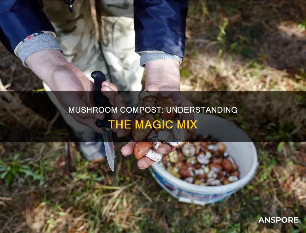 what is in mushroom compost