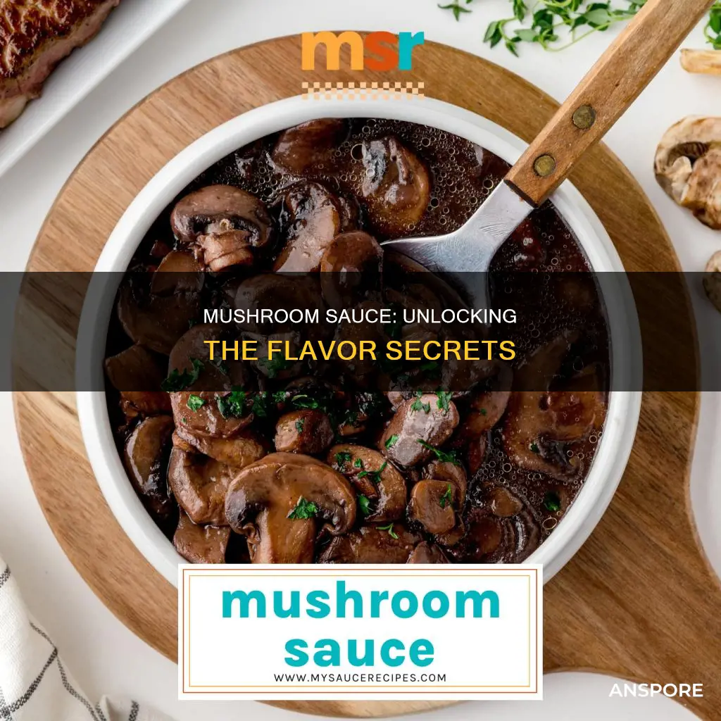 what is in mushroom sauce