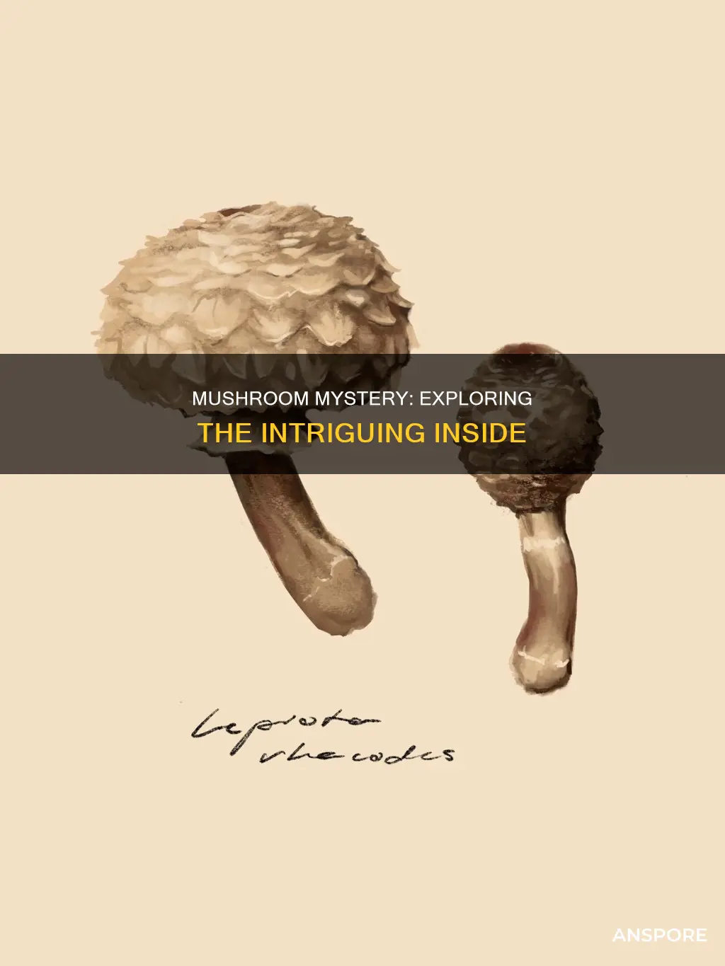 what is inside a mushroom