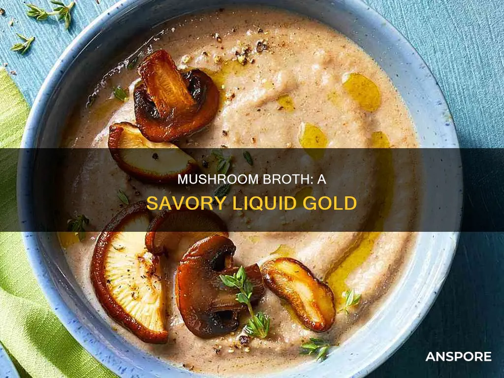 what is mushroom broth