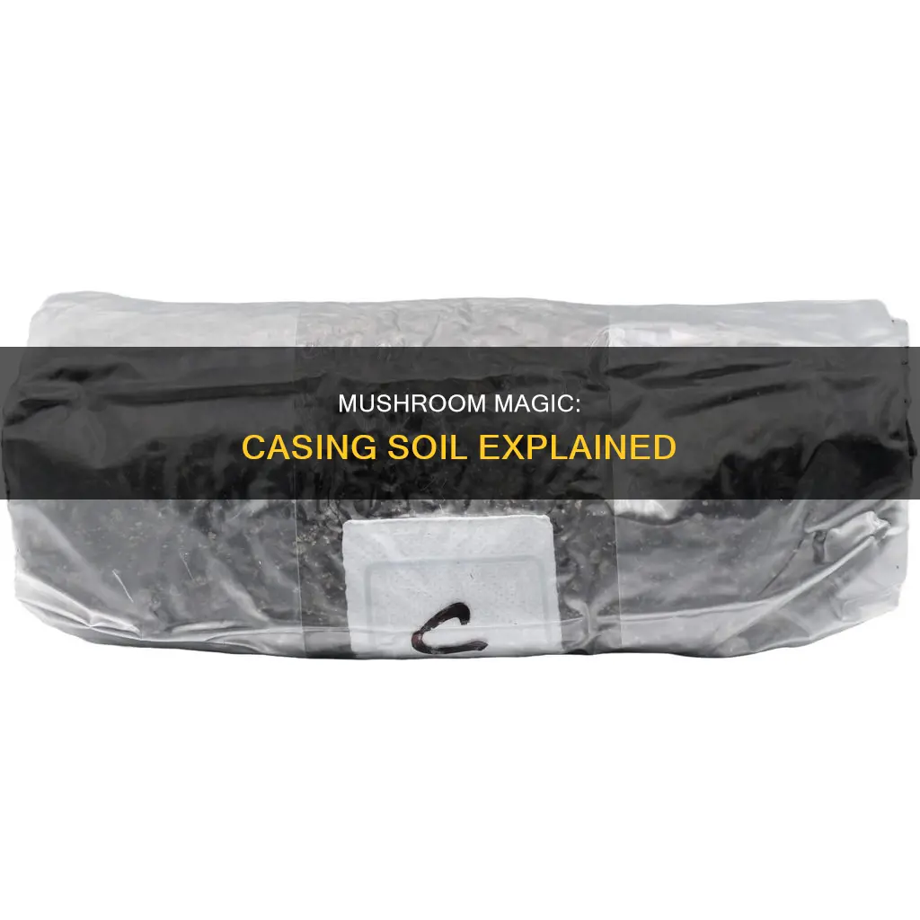 what is mushroom casing soil