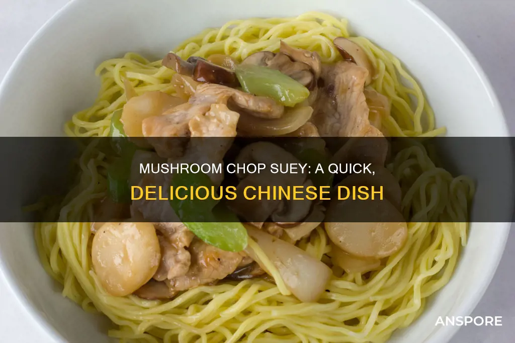 what is mushroom chop suey