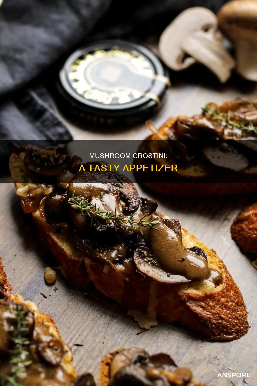 what is mushroom crostini