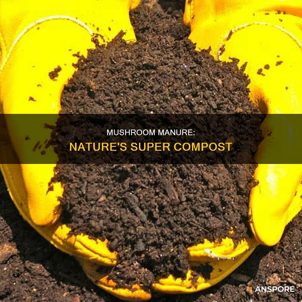 what is mushroom manure
