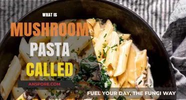 Mushroom Pasta: What's It Called?