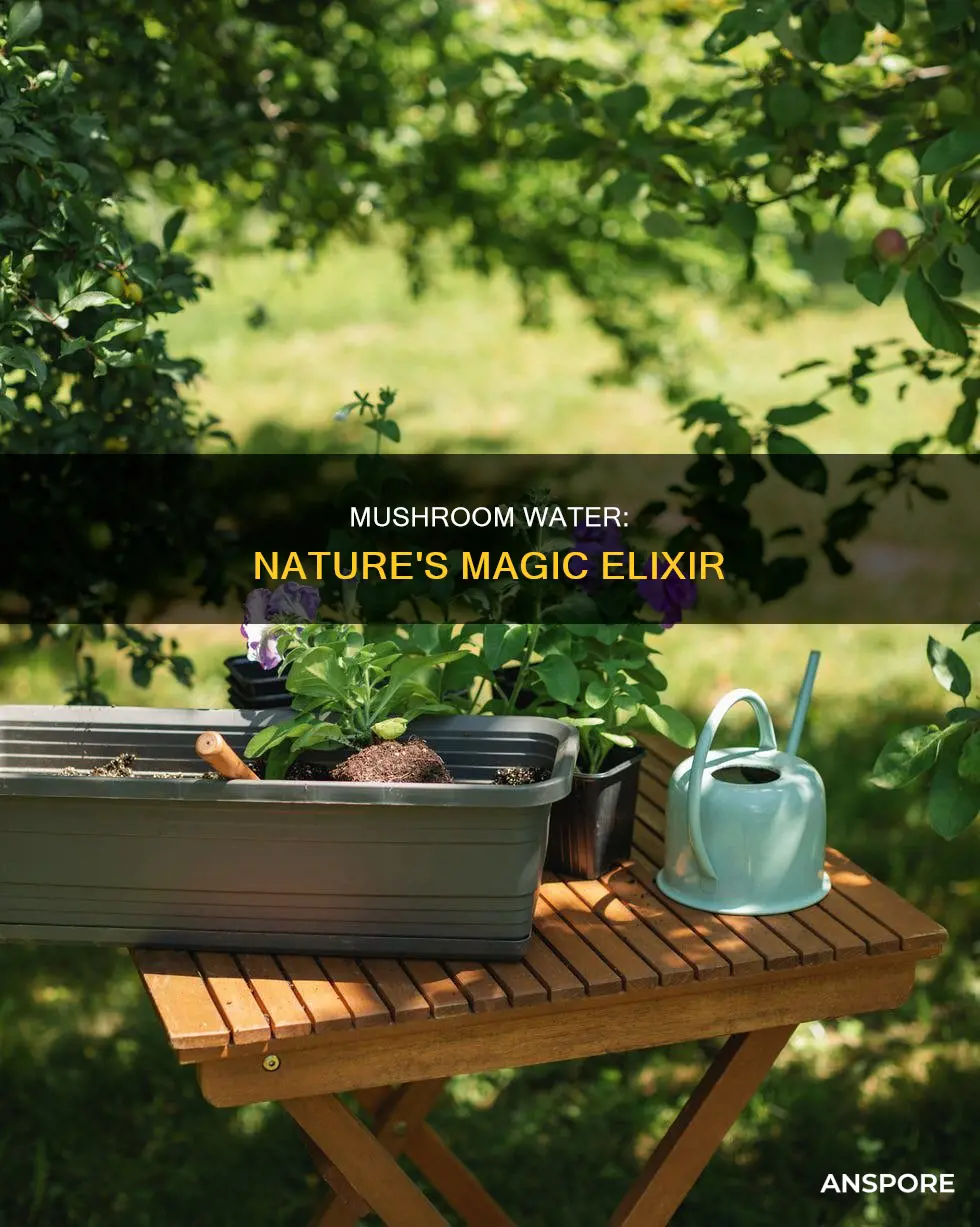 what is mushroom water