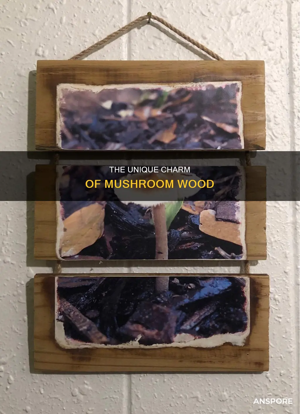 what is mushroom wood