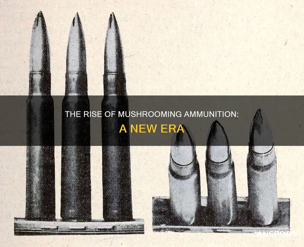 what is mushrooming amunition