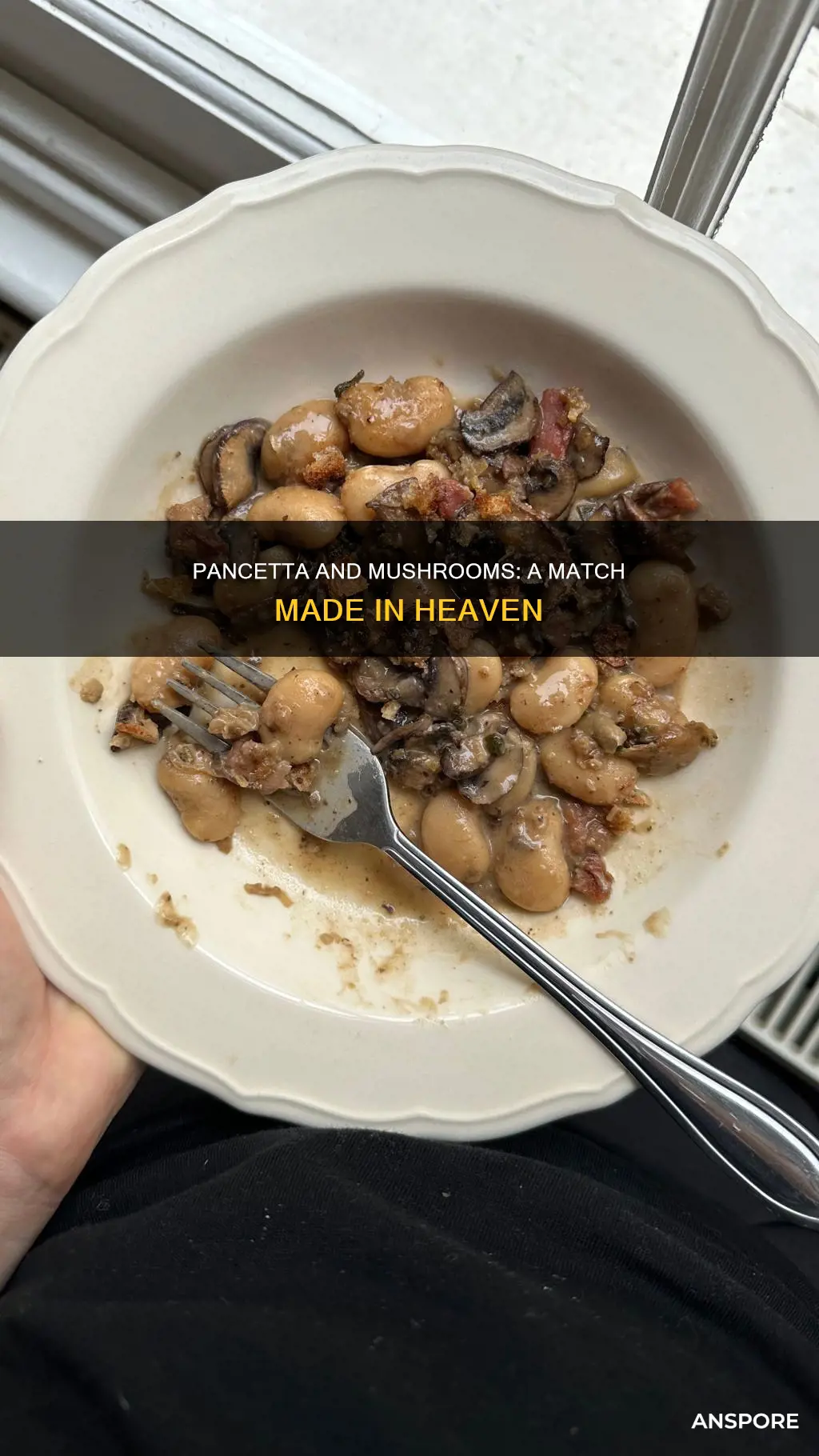 what is pancetta a mushroom