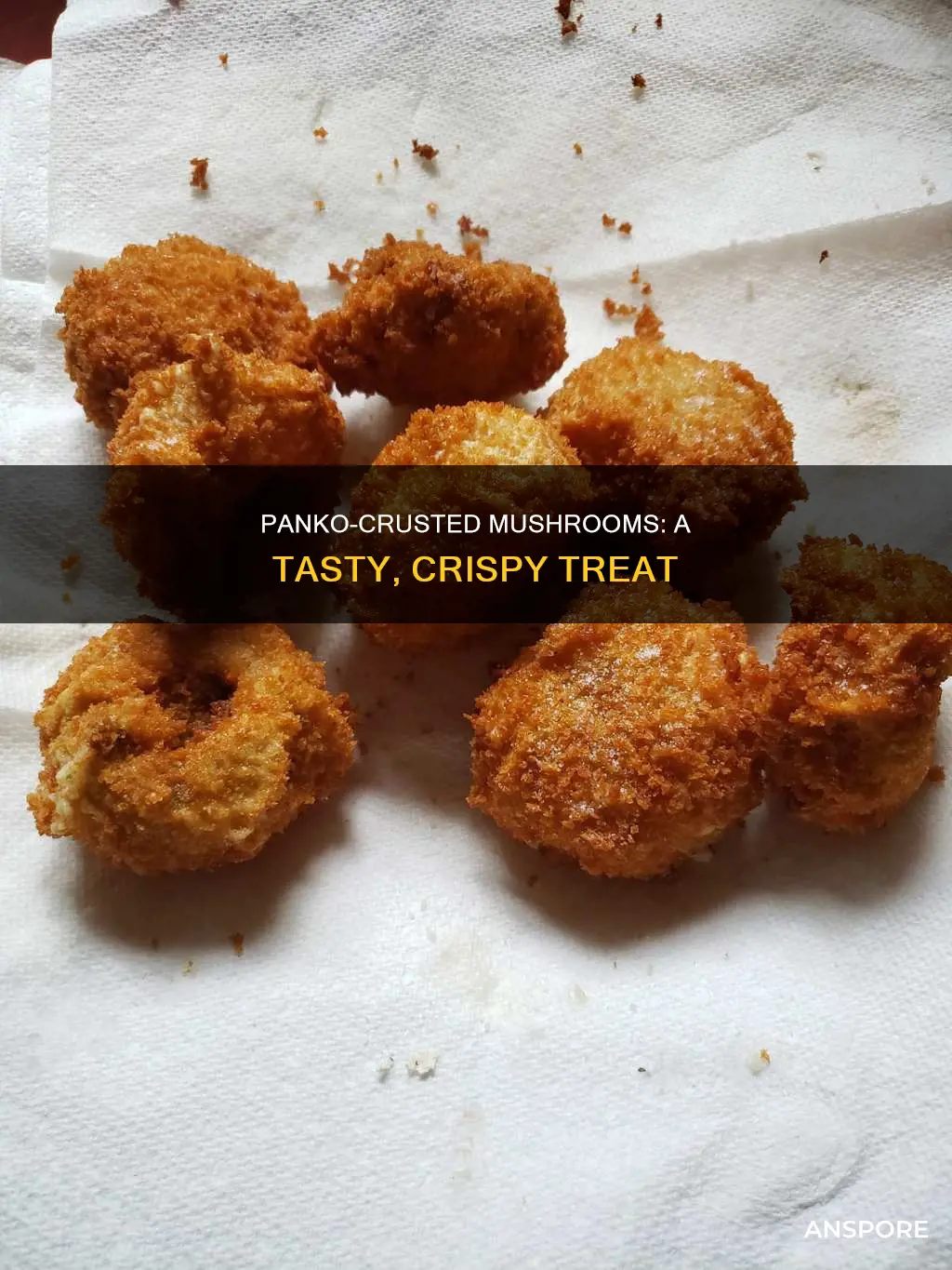 what is panko crusted mushrooms