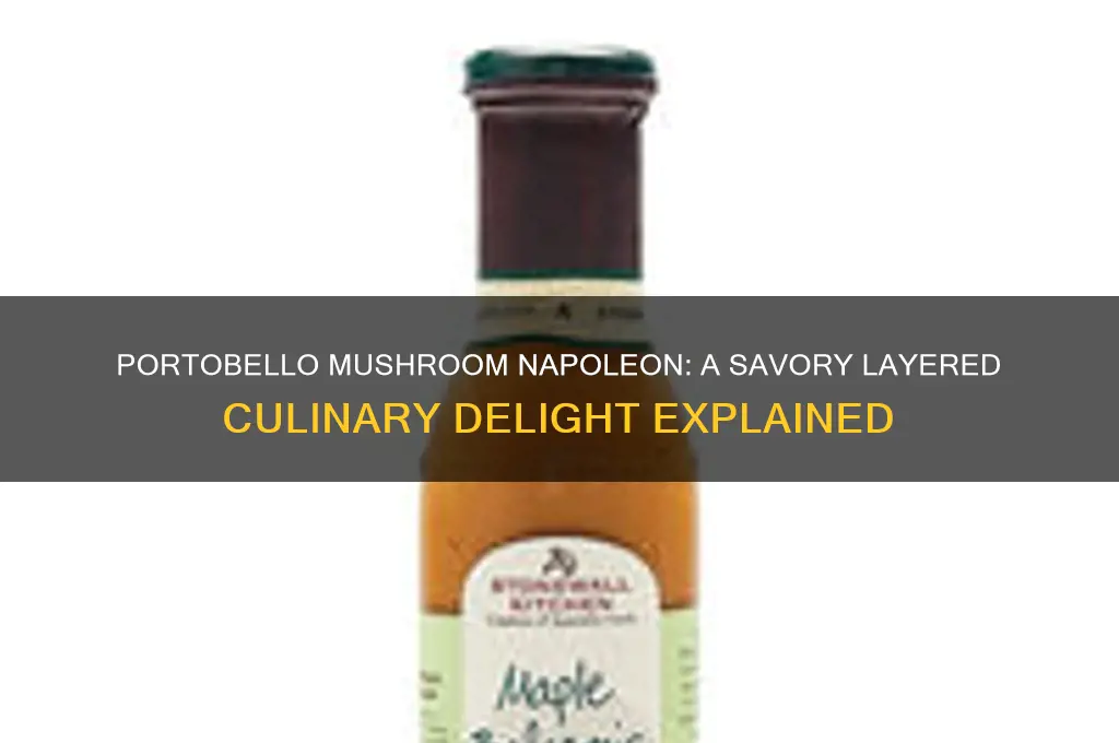 what is portobello mushroom napoleon