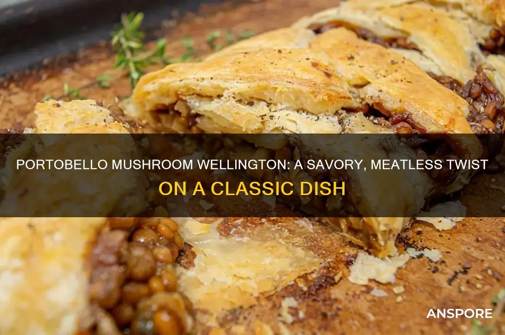 what is portobello mushroom wellington