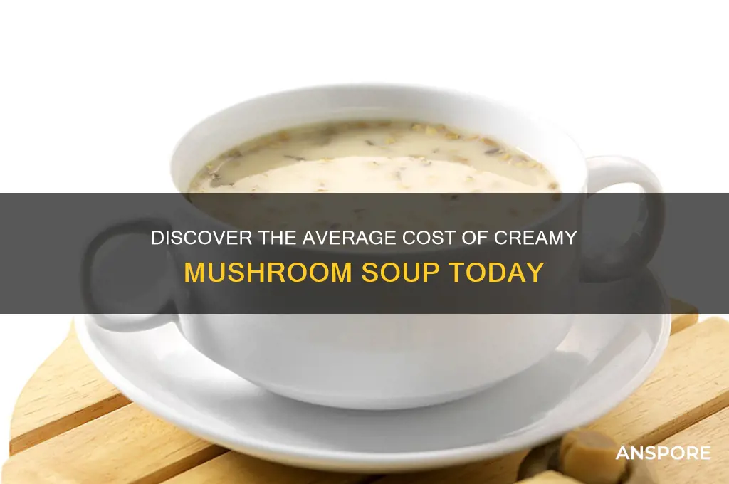 what is price of mushroom soup