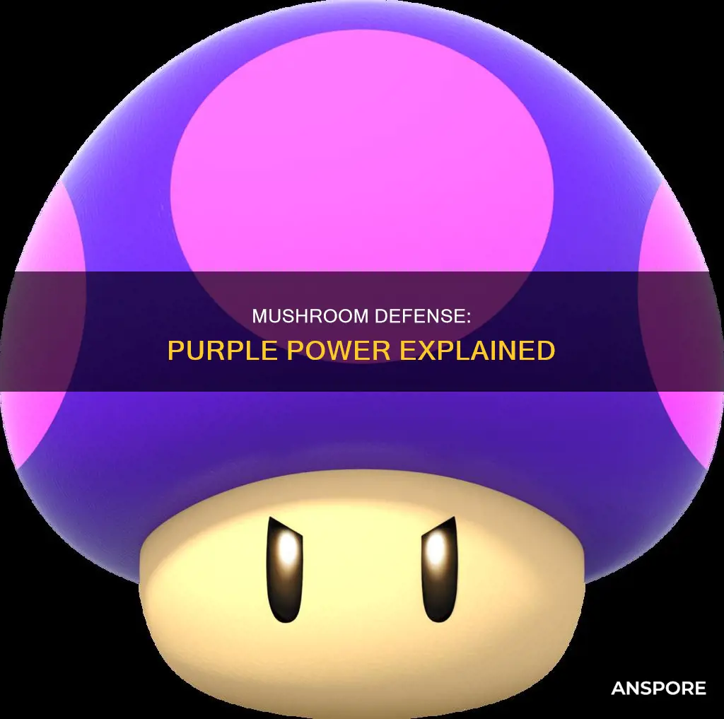 what is purple mushroom defense