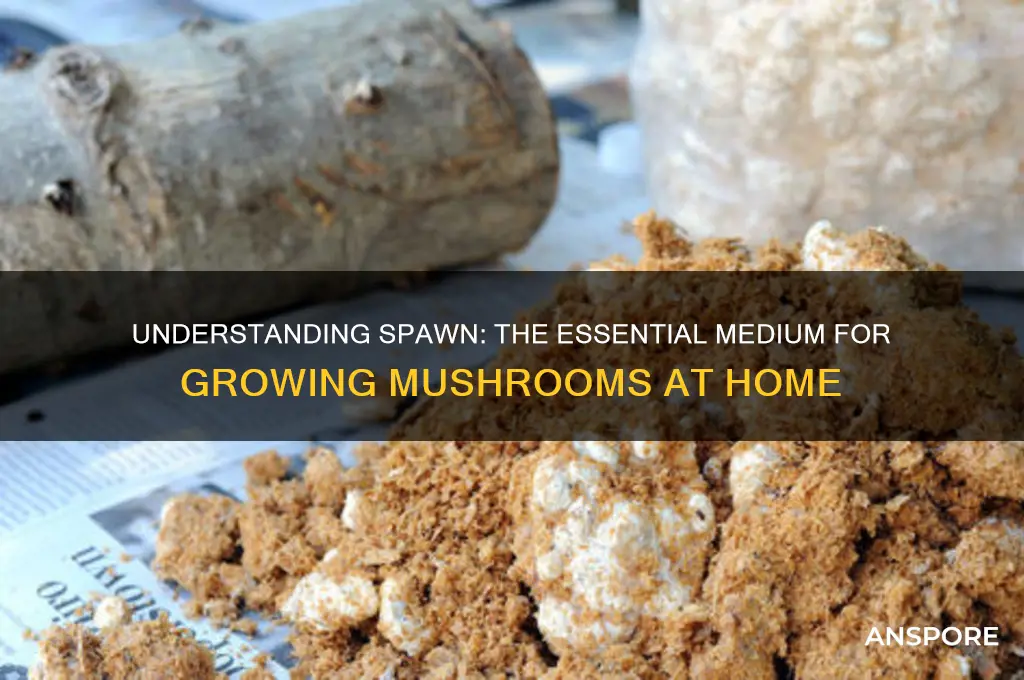 what is spawn for growing mushrooms