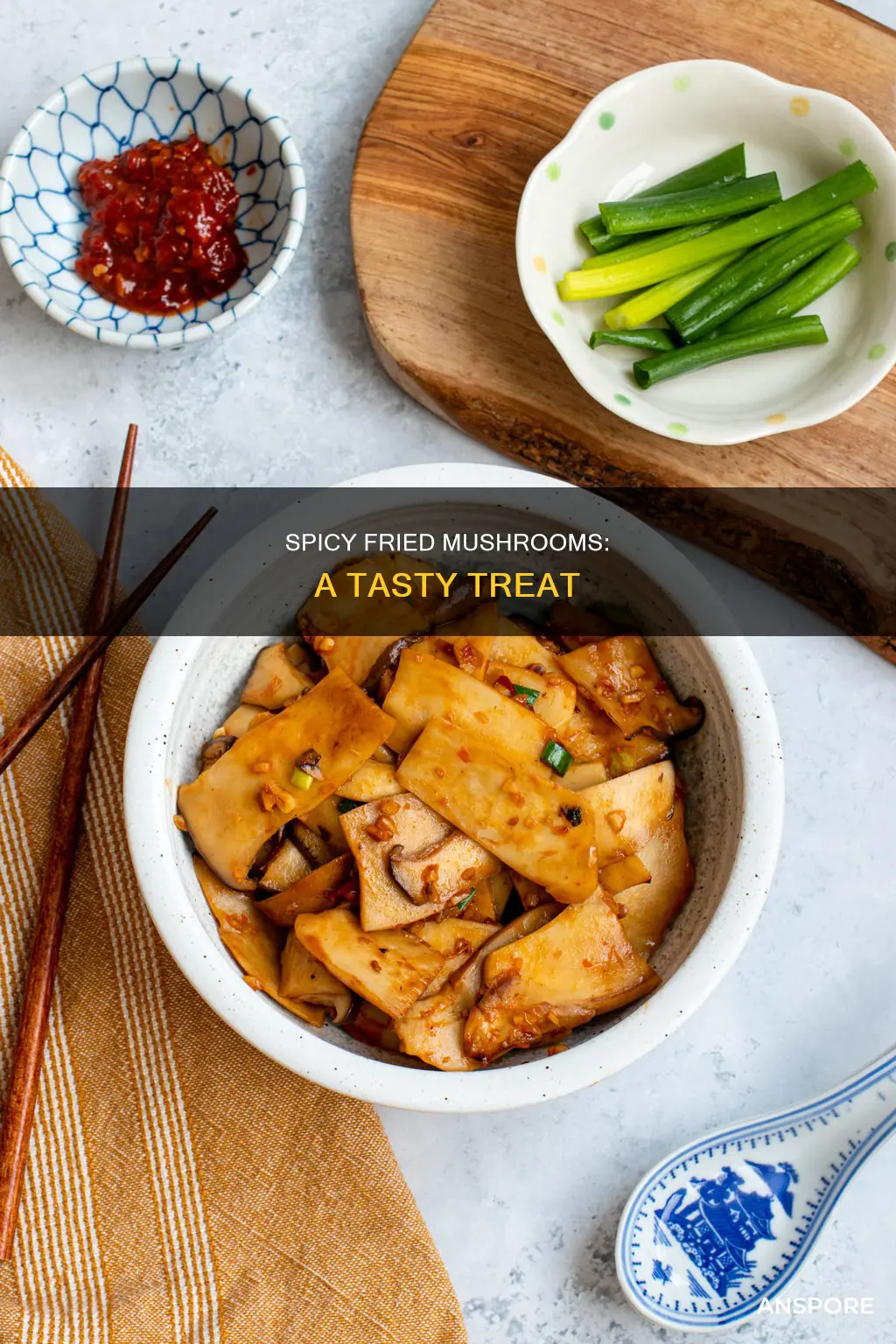 what is spicy fried mushrooms