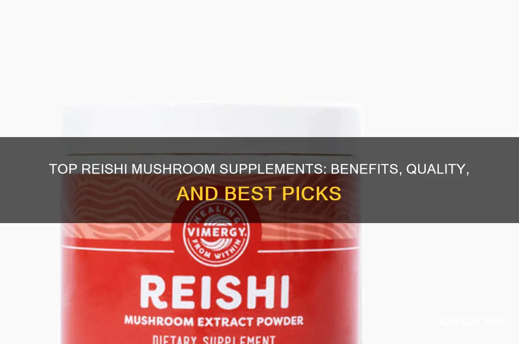 what is the best reishi mushroom supplement