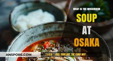 Exploring Osaka's Iconic Mushroom Soup: A Culinary Delight Unveiled