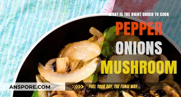 Perfect Sauté Sequence: Cooking Pepper, Onions, Mushrooms in Ideal Order