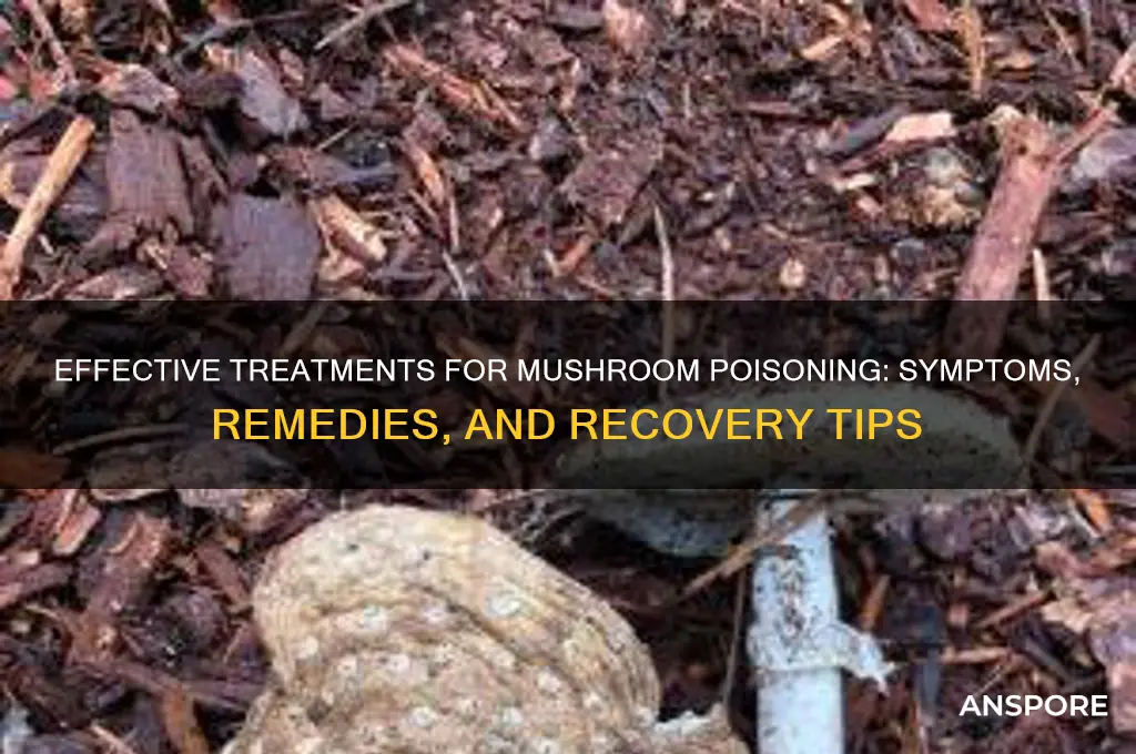 what is the treatment of mushroom poisoning