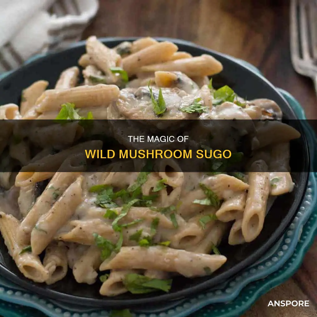 what is wild mushroom sugo