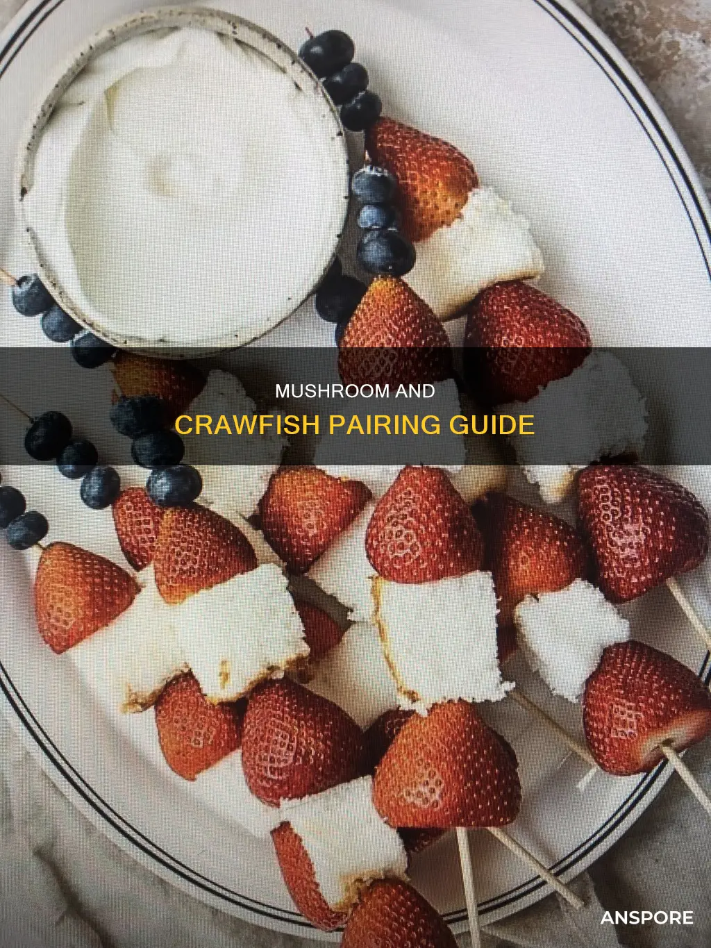 what kind mushrooms in crawfish