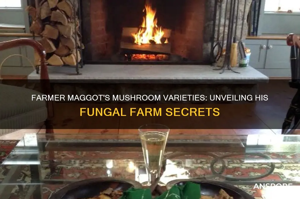 what kinds of mushrooms did farmer maggot grow