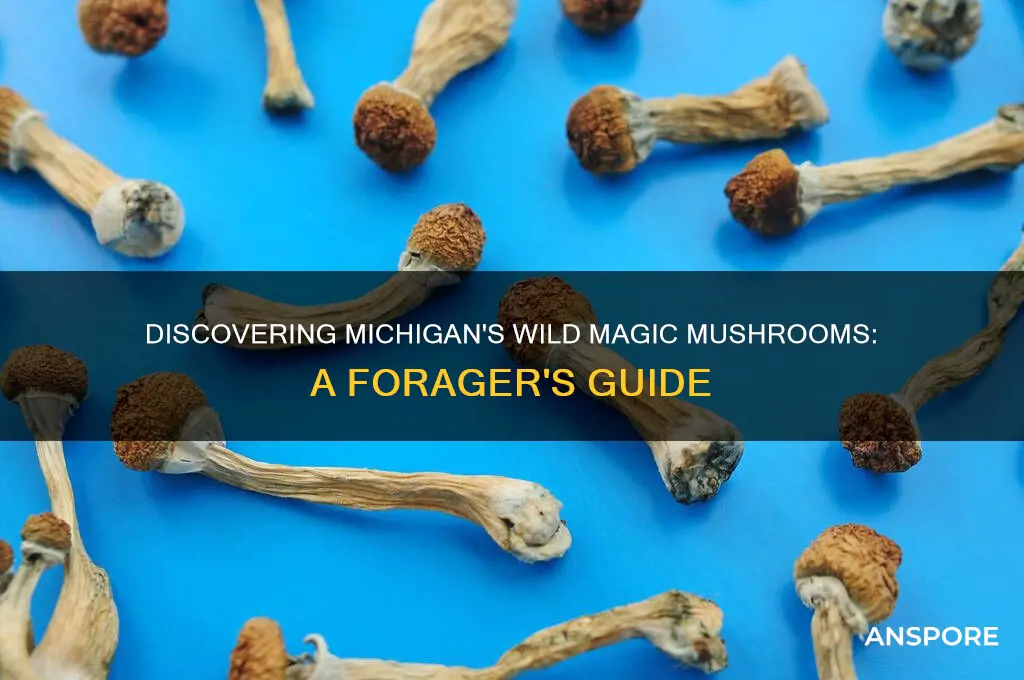 what magic mushrooms can be found in michigan
