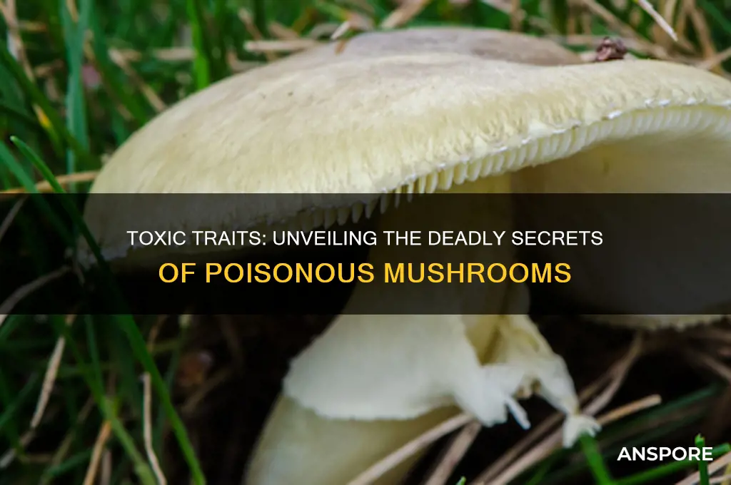 what makes a mushroom poisonous