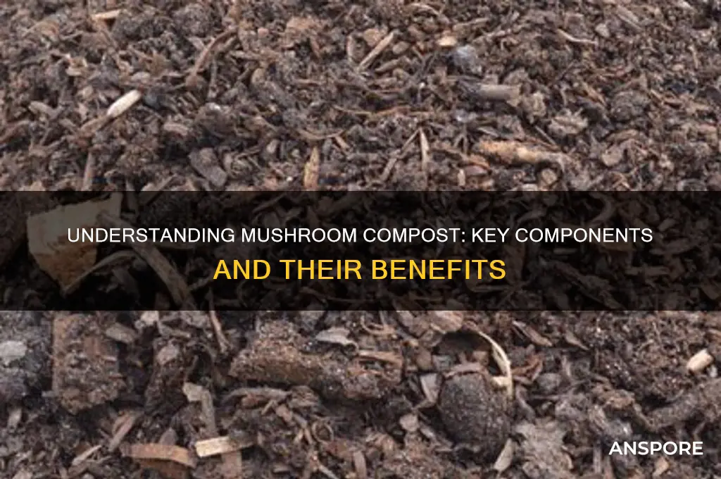 what makes up mushroom compost