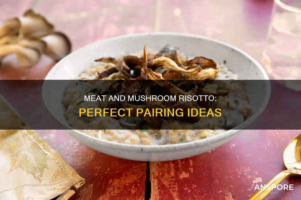 what meat with mushroom risotto