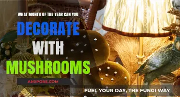Autumn's Bounty: When to Decorate with Mushrooms for Seasonal Charm