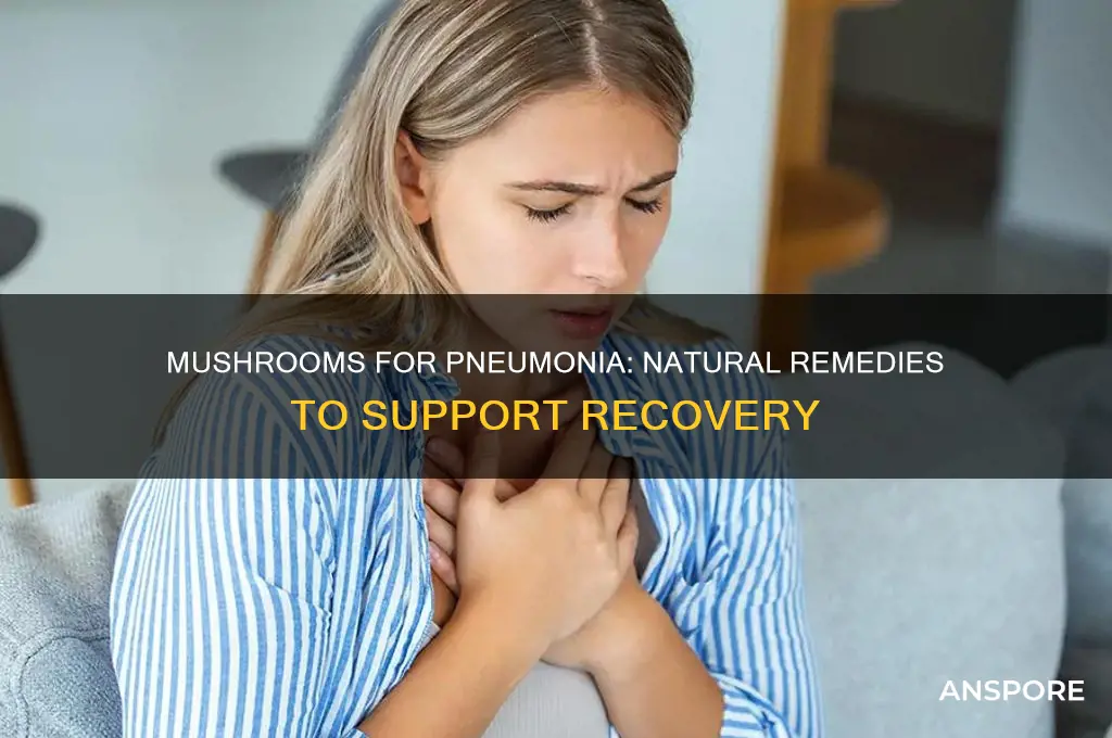 what mushroom are good for pneumonia